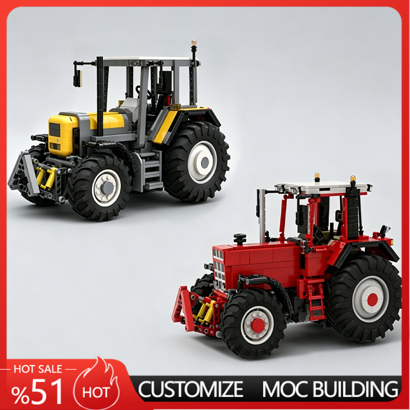 Agriculture Farming Education - Modello MOC di trattore agricolo, veicolo