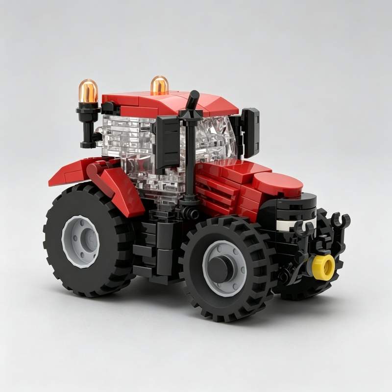 Agriculture Farming Education - Set di Costruzioni MOC Trattore Agricolo