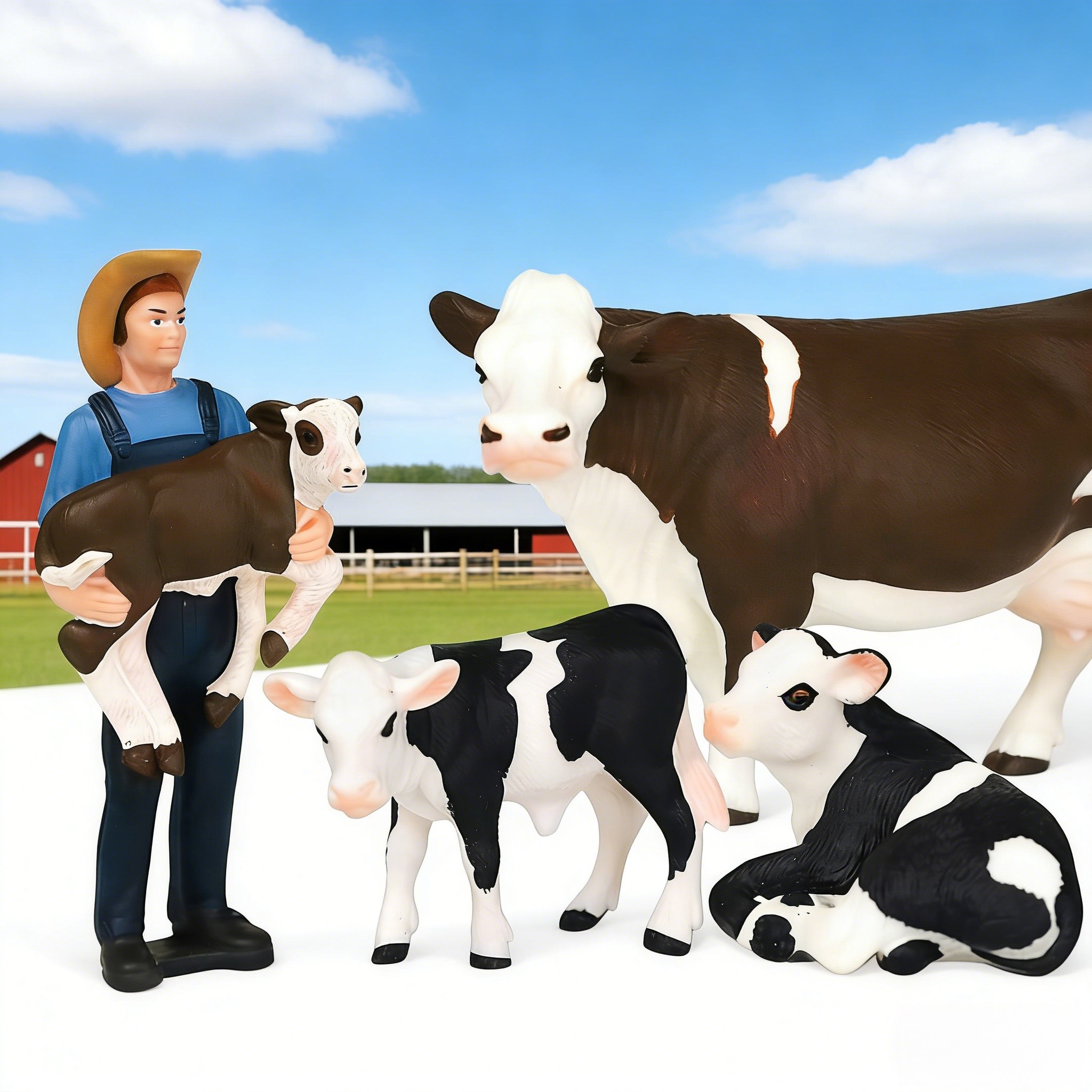Set di 4 modellini di fattoria - Agriculture Farming Education recensione e prezzo